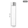 Serie de 22 Diámetros Tornillo de Tapa de Aluminio Transfronterizo Tubo Rosca Botella de Vidrio Transparente Tubo Sellado para Reactivos de Medicina Botella Vacía Botella de Control Botella