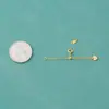Corrente de Cauda de Amor Fivela de Extensão Deslizante Acessórios para Pulseira Colar de Pérolas Prata Esterlina S925 Acessórios de Corrente de Extensão DIY