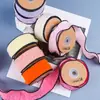 Fita de renda tramada com fio enrugado, laço de fita, acessórios de cabelo, material DIY, flor, embalagem de presente, fita de fio rabo de peixe
