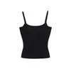 Top Camisola Sexy Estilo Puro Deseo 2025 Verano Adelgazante Correa Fina Ajuste a la Cintura para Mujer como Capa Base Interior