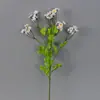 30 cabezas de flor de manzanilla artificial margarita fresca decoración del hogar flor crisantemo Mori decoración de boda accesorios de fotografía