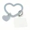 Pulsera de Silicona Redonda con Explosiones Transfronterizas Lanyard para Teléfono Móvil Llave Pulsera de Muñeca Antiperdida Anticaída para Teléfono Móvil Llavero para Teléfono Móvil