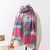 Bufanda Chal Foulard para Mujer Estilo Étnico Europeo y Americano Otoño e Invierno Estampado Floral de Rosas Estampado de Rosas