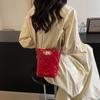 Bolso de Mujer de Moda Estilo Chanel 2026 Modelo Nuevo Bolso Cubo Acolchado con Cadena Simple Versión Coreana Diseño de Nicho Bolso Cruzado