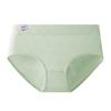 Ropa Interior de Algodón Antibacterial 5A para Bebé Ropa Interior para Niña Ropa Interior de Algodón para Mujer Abdominal Cómoda Transpirable de Cintura Alta Calzones de Algodón