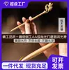 Este Año de Vida Danza de la Serpiente Pasador de Pelo Sándalo Verde Disco de Madera Antiguo para el Cabello Pasador de Madera Hecho a Mano del Año de la Serpiente Pasador de Pelo de Sándalo Sentido Avanzado Pasador para el Cabello