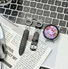 Adecuado para Huawei Gt7/5 Flash Diamante Correa de Cuero para Reloj Watch6Gt5Pro Estilo Femenino Lujo Ligero Correa de Pulsera Gato Kt