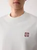 Camiseta de Manga Corta de Alta Calidad para Hombre Momaik para Viajar Verano 2026 Nueva Camiseta de Hombre con Bordado de Dibujos Animados 75919