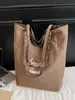 Bolso de Lona con Estampado de Leopardo de Gran Capacidad para Uso Casual y Viajes Diarios para Mujer 2024 Nuevo Otoño e Invierno Bolso de Hombro Bolso de Mano para Estudiante Universitario