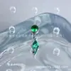 Pendientes de Hilo Interno de Titanio G23 con Colgante de Piedra de Cometa Cilíndrica de Aleación de Titanio Astmf-13 Stud para Piercing Labial con Circonita