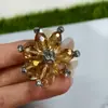 Vendas Diretas da Fábrica Joias de Flor de Contas Feitas à Mão Contas de Cristal Acessórios de Roupa DIY Acessórios Broche Acessórios de Roupa