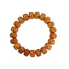 Pulsera de una sola cuenta de hueso de camello antigua estilo tibetano cuentas de oración para hombres y mujeres adornos de juego cultural suministro