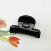 Pinza de Pelo de un Solo Diente DIY Ecológica Estilo Coreano para la Parte Trasera de la Cabeza, Pasador para Media Coleta, Pinza Tiburón de Tamaño Mediano de Gama Alta para Moño