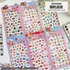 Criativo Ins Vento Mão Conta Adesivo PET Cartoon Sem Repetição Decoração Adesivo Bonito Presente Feminino Infantil Goo Card Adesivo Saco de Papel