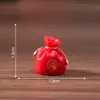 Enfeites do Ano do Cavalo Ano Novo Boneca de Pônei Auspiciosa Pequena Bolsa da Sorte Acessórios de Decoração DIY Ornaments de Micro Paisagem para Desktop