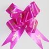 Venta al por mayor de fábrica decoración de coche de boda flor de mano lazo grande de 5 cm embalaje de regalo suministros de decoración para manija de puerta de coche