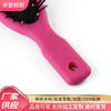 Fábrica venta al por mayor color caramelo peine de plástico completo de seda de nailon para desenredar portátil con peine de masaje ovalado con colchón de aire
