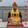 La estatua de Wuye está dedicada a la estatua de Buda de plástico reforzado con fibra de vidrio de resina a gran escala del Monte Wutai 88cm 1.1 m 1.3 m Rey Dragón Guangji
