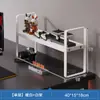 Estante de Almacenamiento de Escritorio Estilo E-Sports Estantería de Escritorio Almacenamiento para Escritorio de Computadora Estante de Almacenamiento Estantería en Niveles para Dormitorio Librería Pequeña Simple