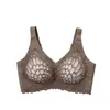 Sutiã de renda, sem aro, push-up para mulheres, estilo europeu e americano, sexy, faz os seios pequenos parecerem maiores e fornece suporte lateral, lingerie estilo regata