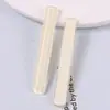 Verano Nuevo Polvo Fino Semitransparente con Purpurina 6 cm Parche Largo Plano Trapezoidal Material para Pasador de Pelo DIY Diseño Hecho a Mano Venta al por Mayor