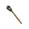 Juego de 8 piezas de utensilios de cocina de nylon para el hogar, colador para espaguetis, olla de cocina, espátula, cuchara, juego de utensilios de cocina de nylon antiadherente