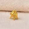 Balde Calabaça Dorada Nubes Propicias Candado de la Suerte Calabaza Ruyi Billetera Colgante Gota a Gota Accesorios para Joyería DIY