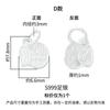 Nuevo Colgante Mini Elefante de la Paz y la Alegría con Deseos Bolsa de la Suerte Chapado en Plata Pura S999 Estilo Chino Accesorios DIY