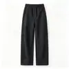 Pantalones Nuevos de Mujer Otoño/Invierno Lana Seda Cálidos Pantalones de Chándal Adelgazantes Versátiles Cintura Media Pierna Banana Pierna Ancha Caída Ropa de Mujer Pantalones