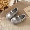 Zapatos Mary Jane para Niñas Estilo Retro Francés 2026 Otoño Modelo Nuevo Correa Única Punta Redonda Baja Suela Suave Zapatos de Piel de Princesa