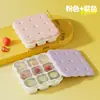 Molde de Silicona para Cubitos de Hielo de Verano, Charola para Hielo de Congelación Rápida con Compartimentos, Fácil de Desmoldar, Molde para Hacer Hielo, Caja de Hielo, Venta Directa del Fabricante