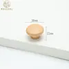 Manija de Madera Maciza para Puerta de Gabinete al por Mayor Manija de Madera para Cajón de Mueble Manija de Madera con Orificio Único Estilo Tronco