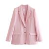 Moda de Comercio Exterior para Mujer 2023 Primavera Nuevo Traje Elegante de Corte Recto Ropa Formal Traje Suelto para Mujer Chaqueta de Primavera y Otoño