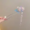 Accesorio de horquilla de alta gama de nicho 2026 nuevo para mujer, estilo antiguo, horquilla de nuevo estilo chino, horquilla minimalista moderna para la parte trasera de la cabeza