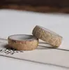 Kit de Materiales para Anillo de Bodhi Hecho a Mano DIY Regalo de San Valentín para Mujeres para Dar a la Mejor Amiga, Anillos de Pareja de Semillas de Bodhi Pulidas