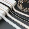 Acessórios de Fita Dourada e Prateada de 2cm Barra de Renda Decorativa Vestido Coreano Fita Tecida Renda Atacado