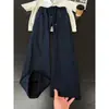 Calça reta de veludo cotelê estilo retrô americano, coleção de outono masculina, modelagem solta, plus size, calça pantalona, marca da moda, cintura elástica, calça comprida casual