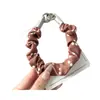 Correa de Muñeca para Lanyard de Teléfono Móvil, Cuerda Tejida a Mano con Acabado de Alta Gama, Cadena Antiperdida para Teléfono, Lanyard para Cámara, Cuerda Antirrobo de Doble Hebilla