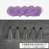Boquillas de Acero Inoxidable Set Común de 6 Piezas DIY Pegamento para Manualidades Funda de Teléfono Juguetes para Comida Bolsas para Decorar Pasteles Materiales