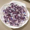 Grânulos redondos de furo reto galvanizados Liangzhu Mengdie 16mm corrente de celular com contas corrente de bolsa acessórios de joia DIY cordão de contas atacado