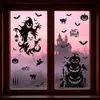 Halloween Monstruo Fantasma Gigante Sombra de Fantasma Pegatina para Ventana Feliz Halloween Decoración de Fiesta de Halloween Pegatina Estática