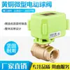 Válvula Esfera Elétrica Miniatura Válvula Elétrica de Duas Vias Totalmente em Cobre Válvula de Controle de Água Bidirecional DC12V DC24V AC220V