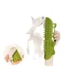 Correas de Silicona para Patas de Mesa de Mascotas, Pegatinas de Peine, Tablero Rascador para Gatos con Masajeador de Esquina, Juguete para Gatos para Frotar el Pelo