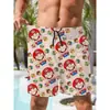 Bañador de Playa de Verano para Hombre Secado Rápido Sanya Holgado de Cinco Puntos Boxer Bañador Talla Grande para Hombre Shorts de Vacaciones en Aguas Termales junto al Mar