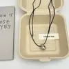 Estilo Minimalista Fresco Collar Largo de Gota de Agua para Mujer Cadena de Suéter con Cordón Accesorios de Cadena para Clavícula de Lujo Ligero de Gama Alta de Nicho