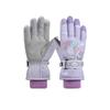 Guantes de Esquí para Niños Invierno Guantes Cálidos de Dibujos Animados para Niños y Niñas Ciclismo Antideslizantes con Forro Polar a Prueba de Viento, a Prueba de Frío e Hidrorrepelentes