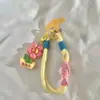 Planta de Año Nuevo Personalizada Colgante de Buena Suerte Funda para Teléfono Celular Correa Cadena Corta para Llaves Cadena Colgante Bolso Corto Universal