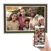 Moldura digital 10,1 polegadas inteligente nuvem álbum de fotos vídeo tela sensível ao toque jogar nuvem moldura de foto máquina de publicidade wifi moldura eletrônica