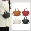 Nova Bolsa Transversal de Couro de Vaca, Luxo Acessível, Elegante Versátil, Bolsa Satchel Feminina, Bolsas de Ombro Elegantes com Textura