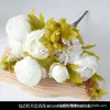 Flores Artificiais Brancas de Casamento para Teto do Salão de Casamento, Arranjo de Piso do Palco, Decoração de Corredor e Arranjo de Flores